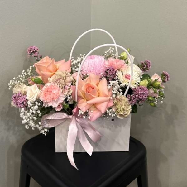 Pink hand Bag
