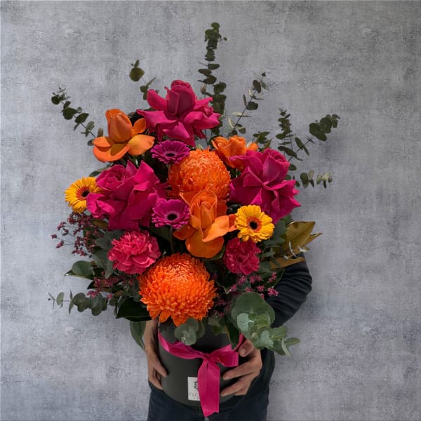 Hot pink & Orange Box 